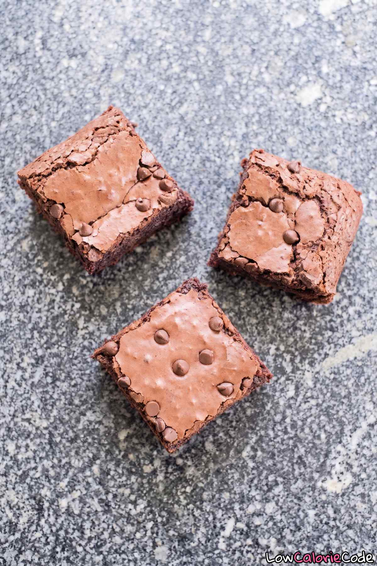 Nutritious chocolate brownie squares